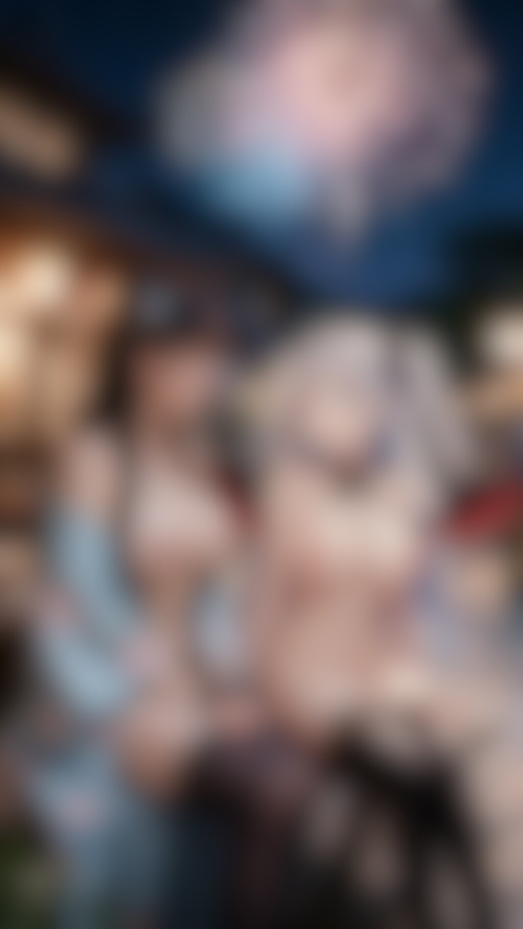 楽しむ二人