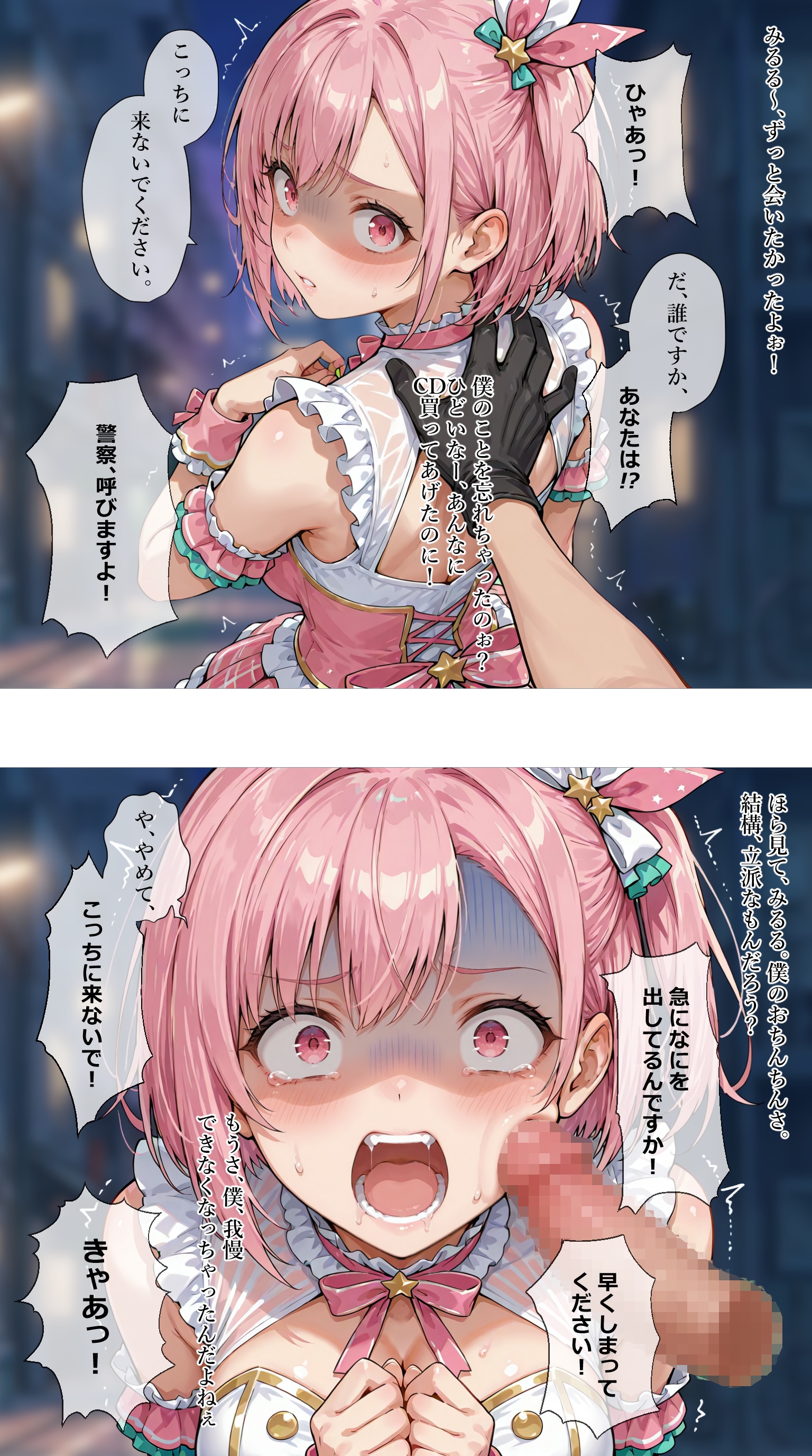 ストーカーにイマラチオされる【秋吉みる】編
