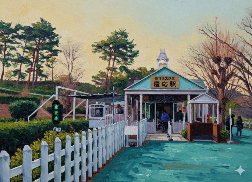 昭和時代の取球県営鉄道