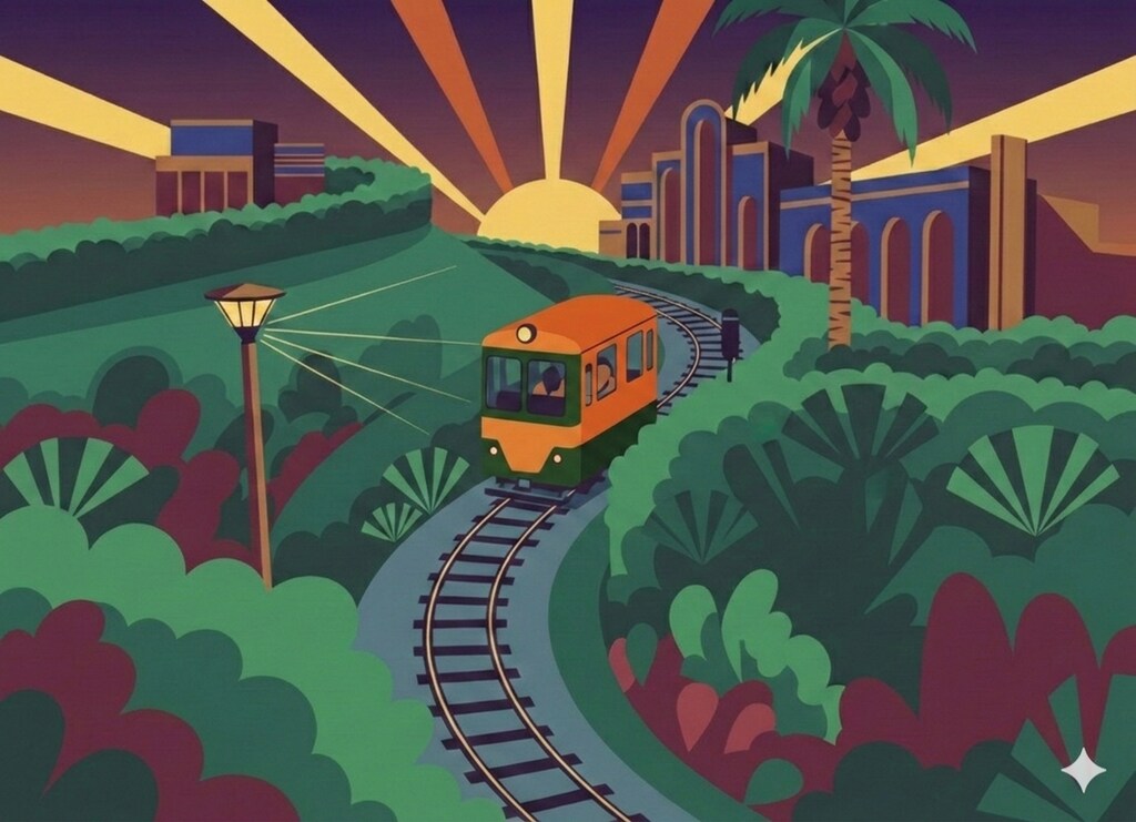 昭和時代の取球県営鉄道