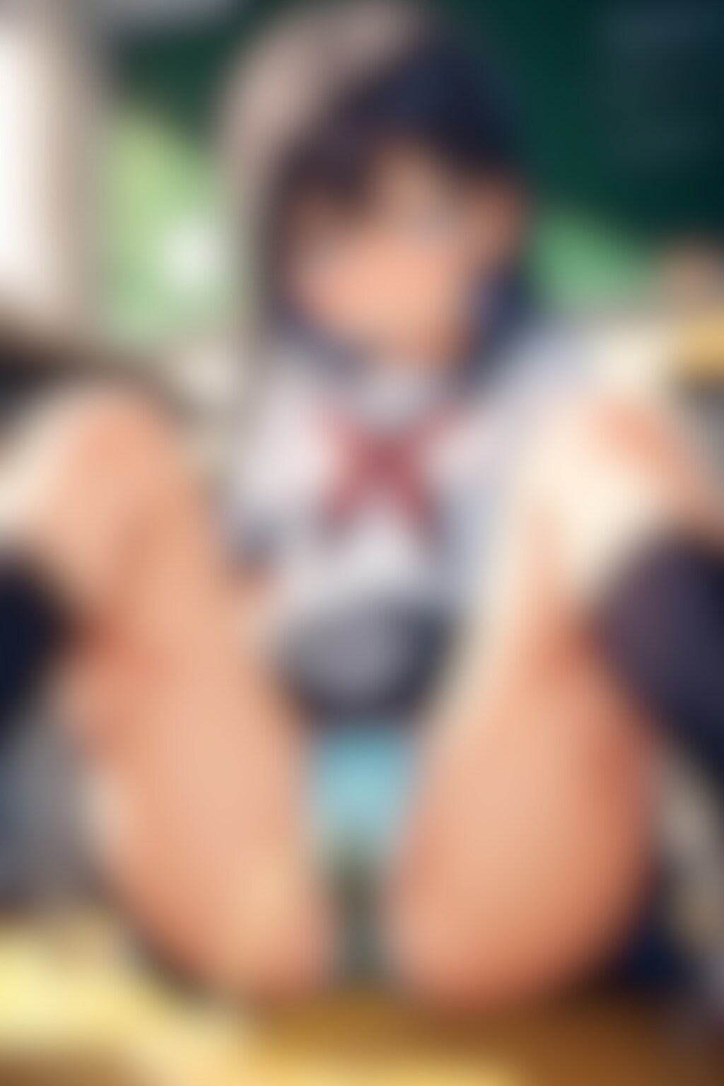 教室でおもらし(18)