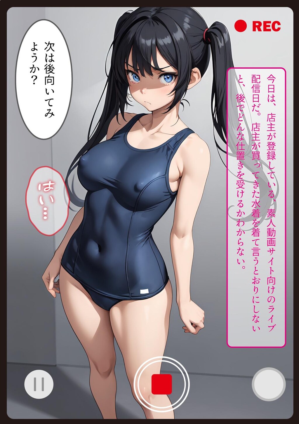 発育の早かった私が、店主に脅され激しい陵●を受け、性●隷にされるまで 02【旧作/体験版】