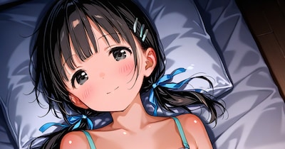下着姿の次女ちゃん🌕✨