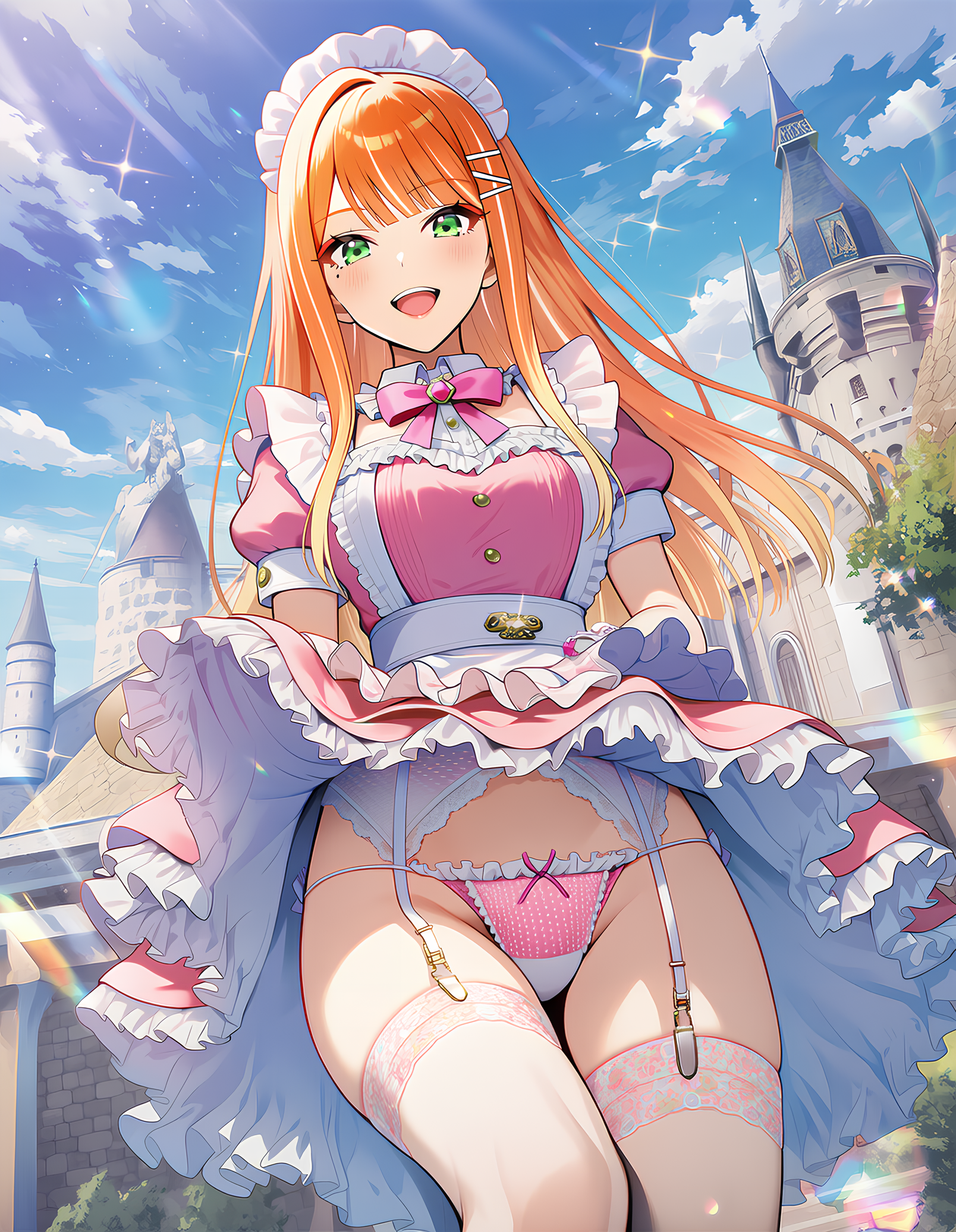 アイドルパンツ～メイド衣装