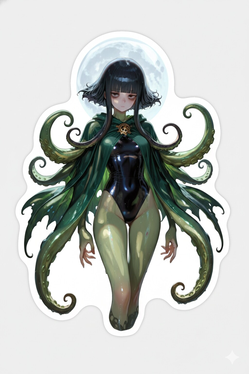 モンスター娘ステッカー試作