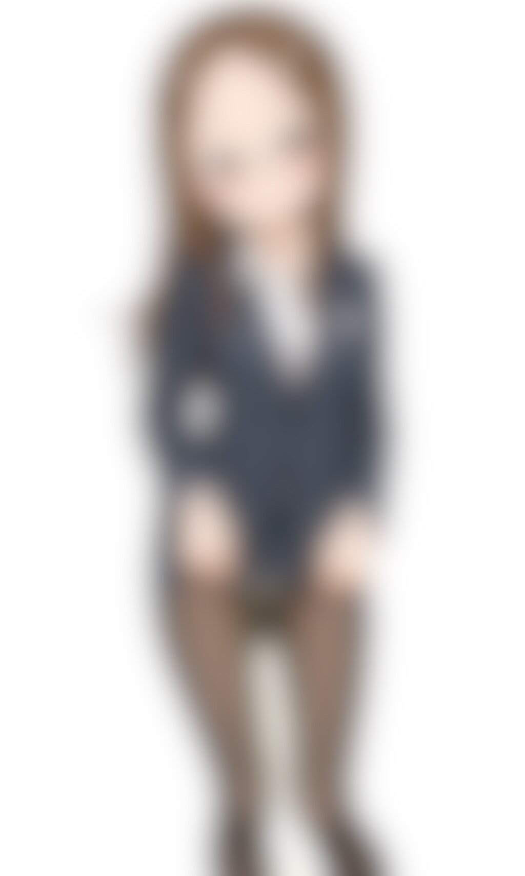 ビジネススーツで漏らす「高〇さん」