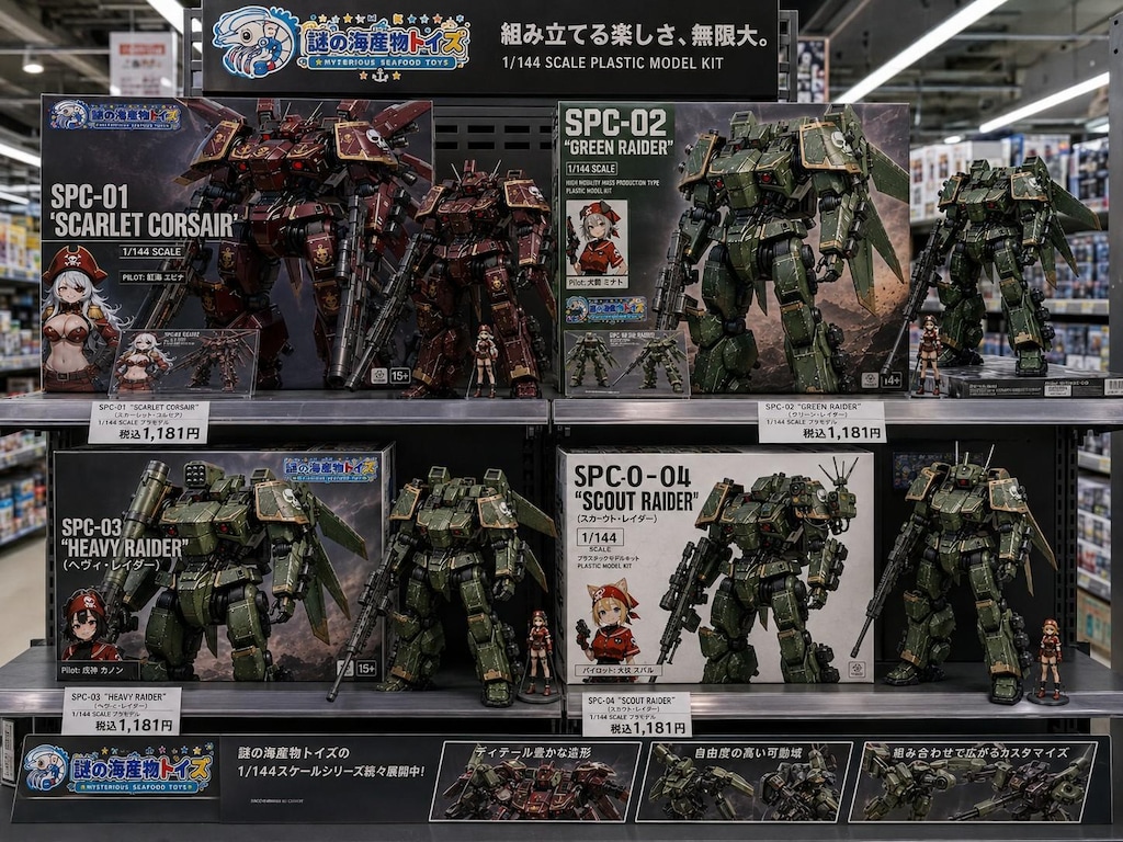 謎の海産物フィギュアコレクション１１０