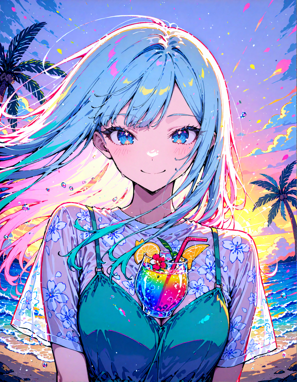 トロピカルな少女