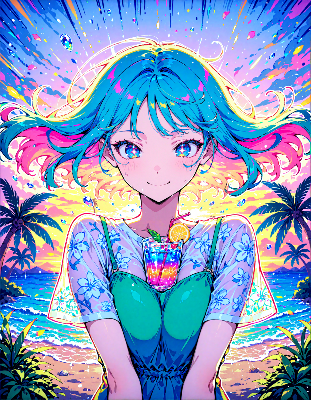 トロピカルな少女