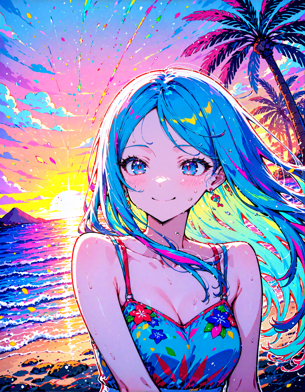 トロピカルな少女