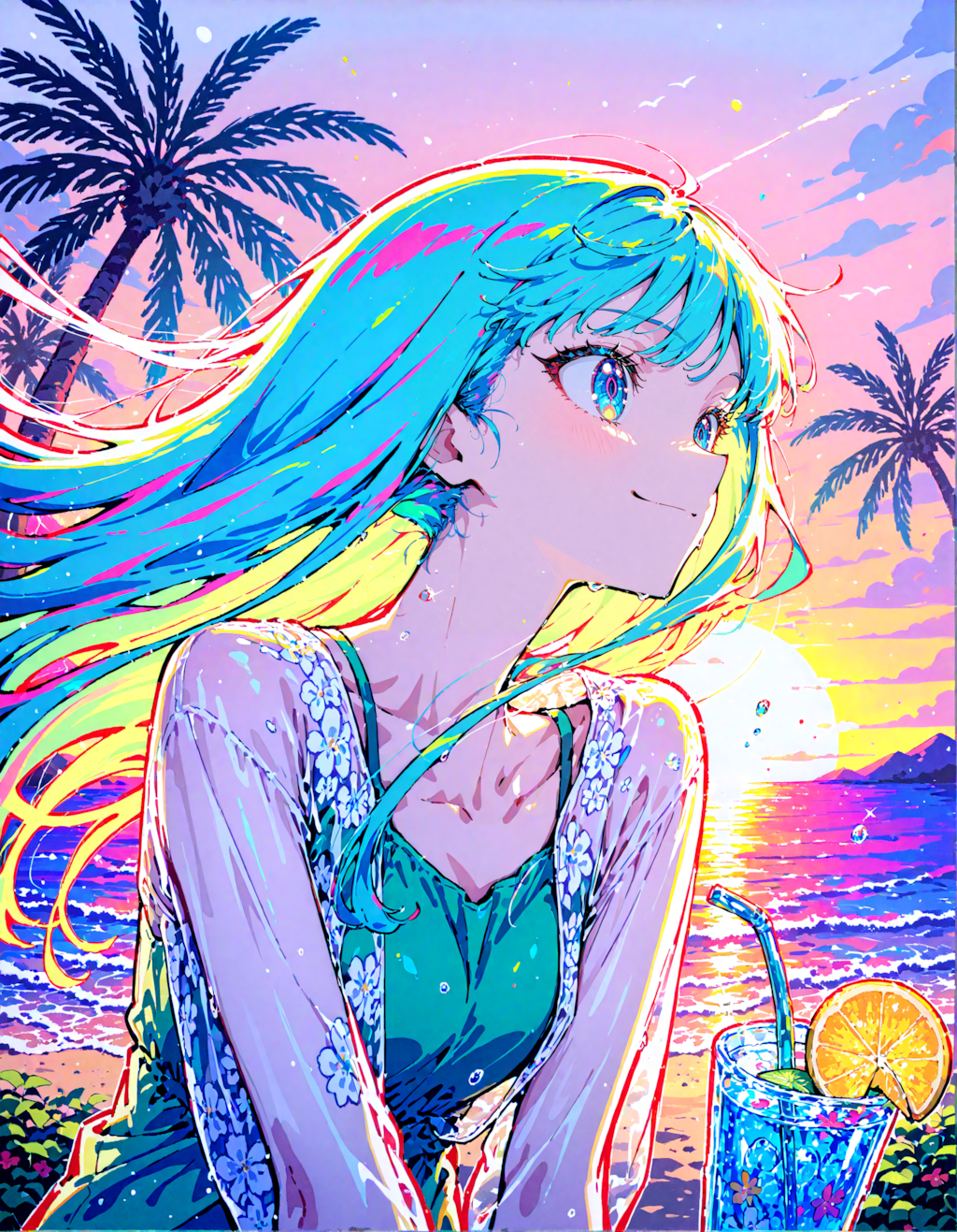 トロピカルな少女