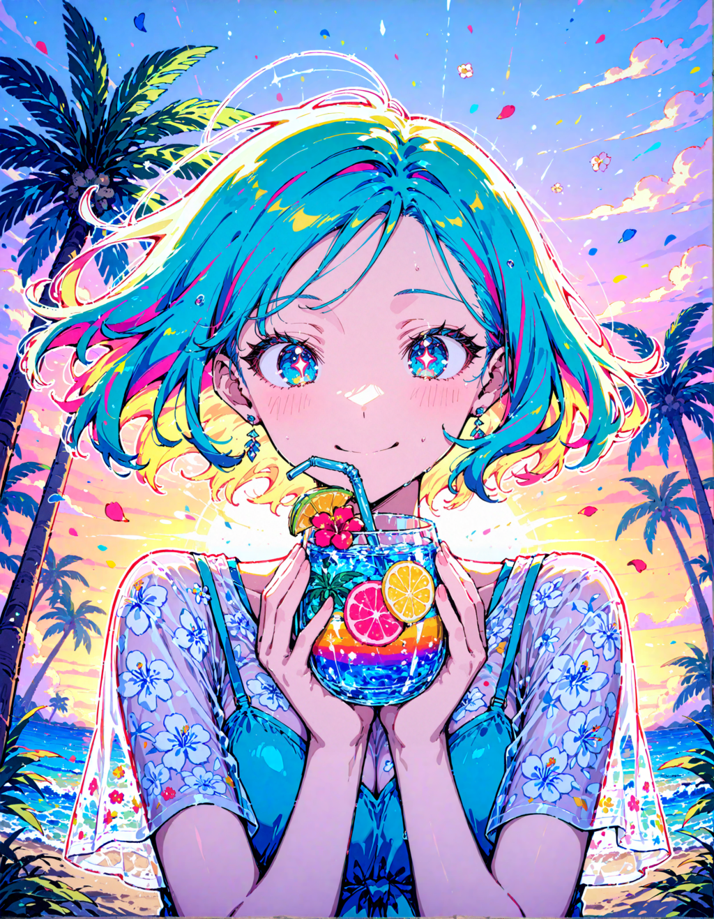 トロピカルな少女