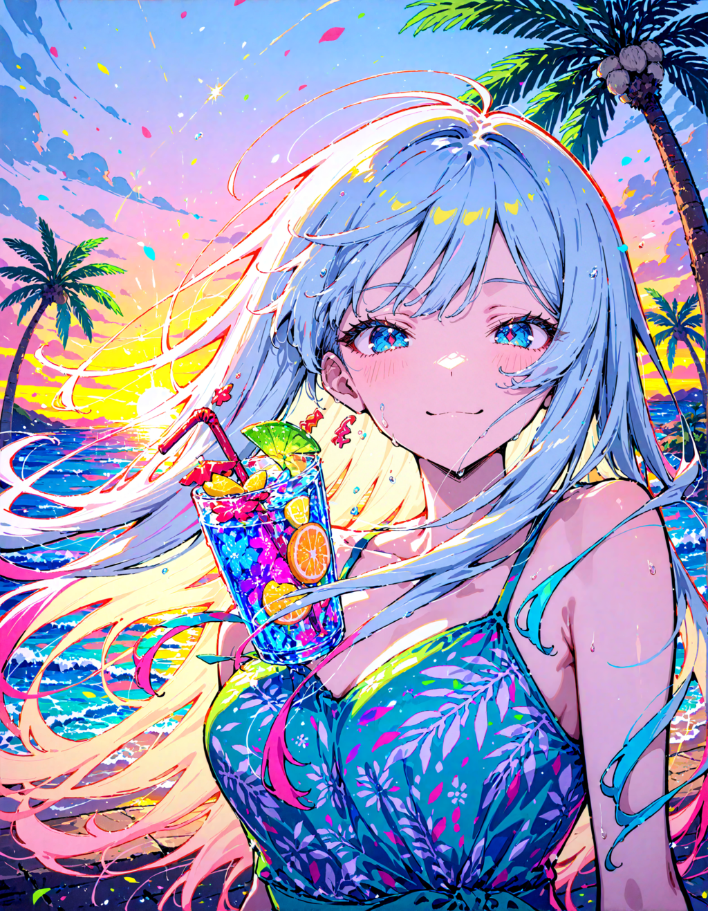 トロピカルな少女