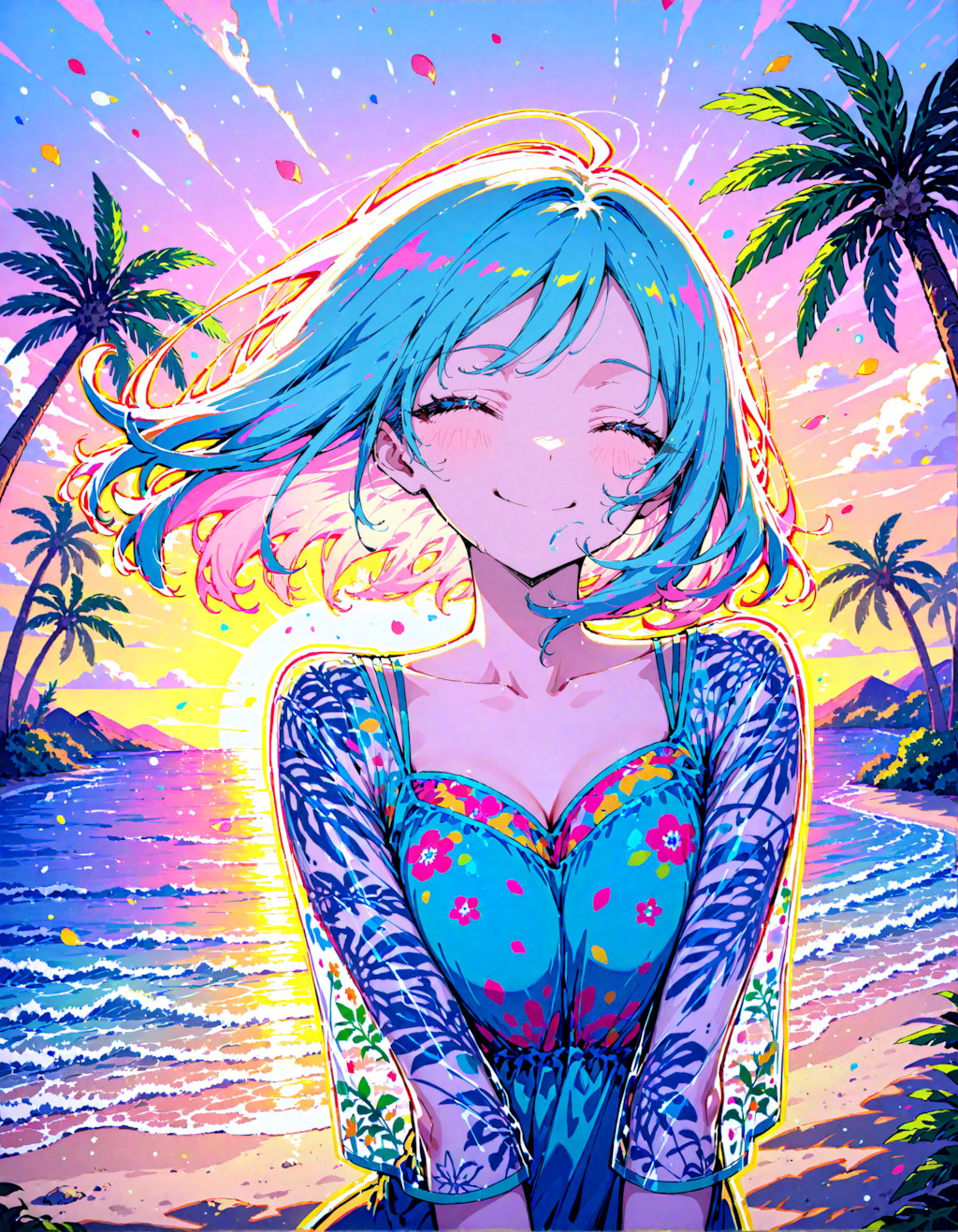 トロピカルな少女