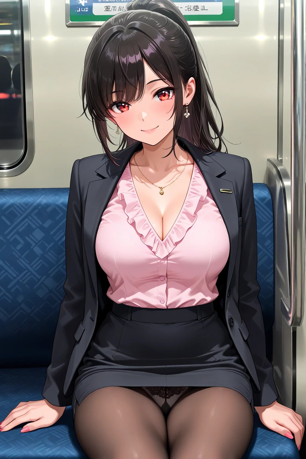 40枚：電車パンチラ