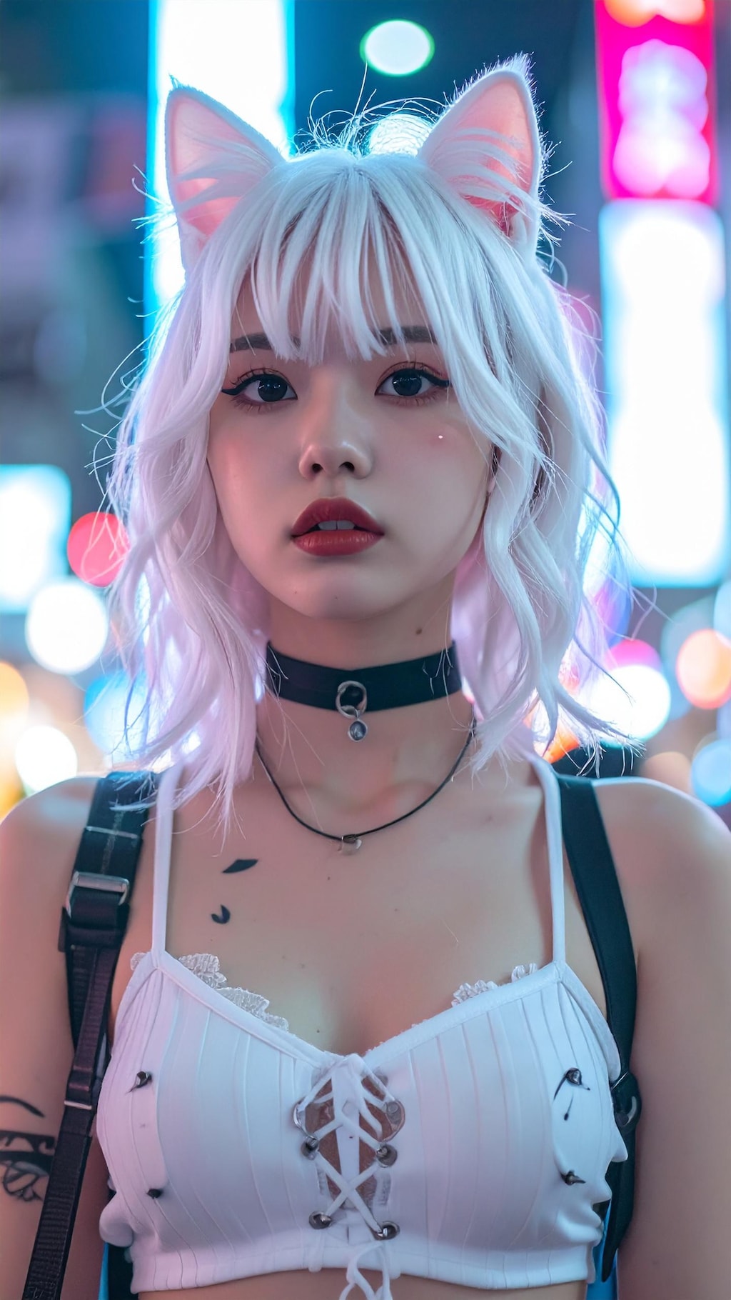 2025ハロウィンー黒猫&白猫ちゃんー