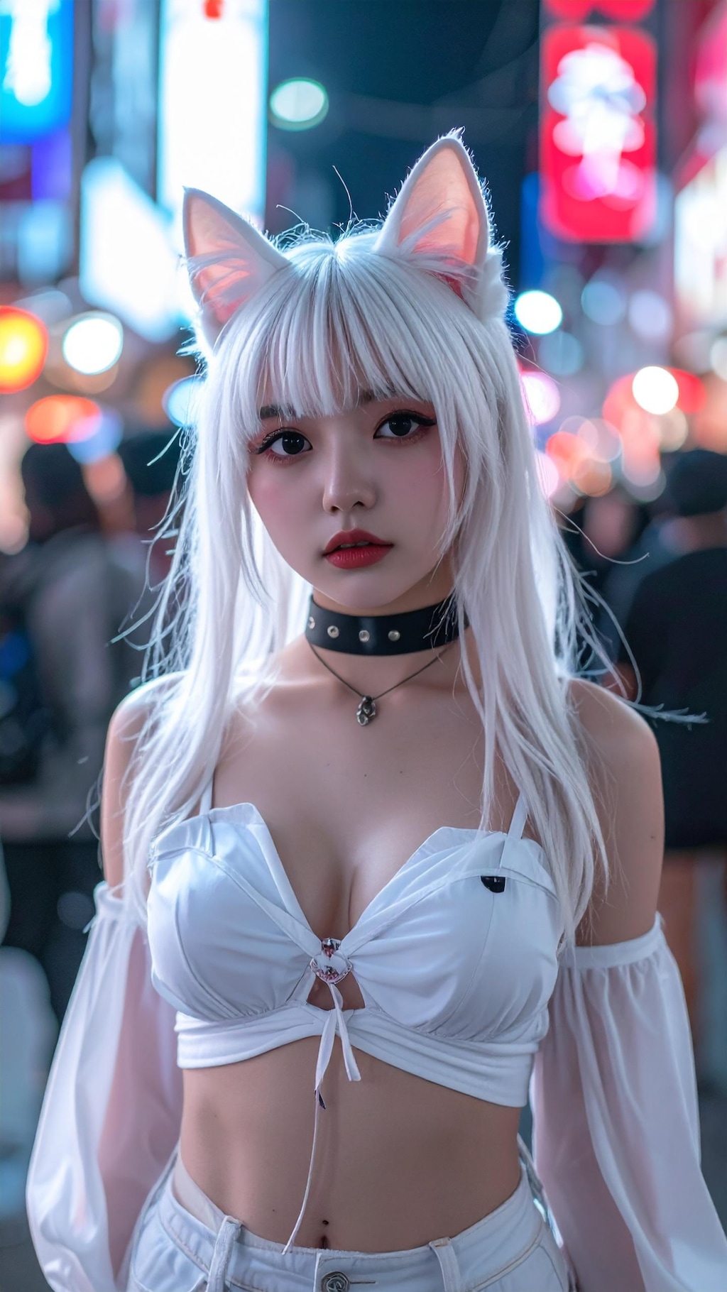 2025ハロウィンー黒猫&白猫ちゃんー