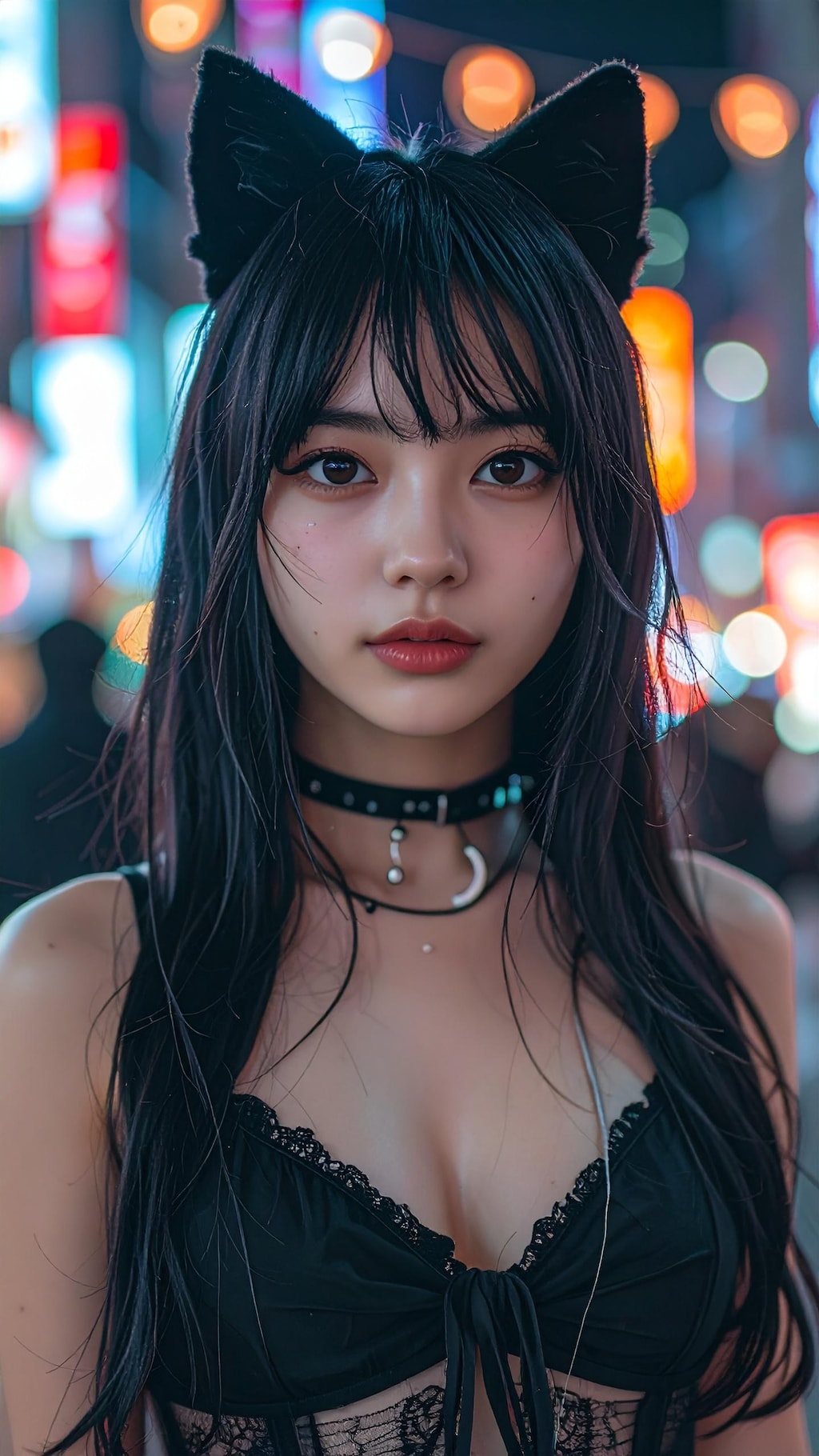 2025ハロウィンー黒猫&白猫ちゃんー