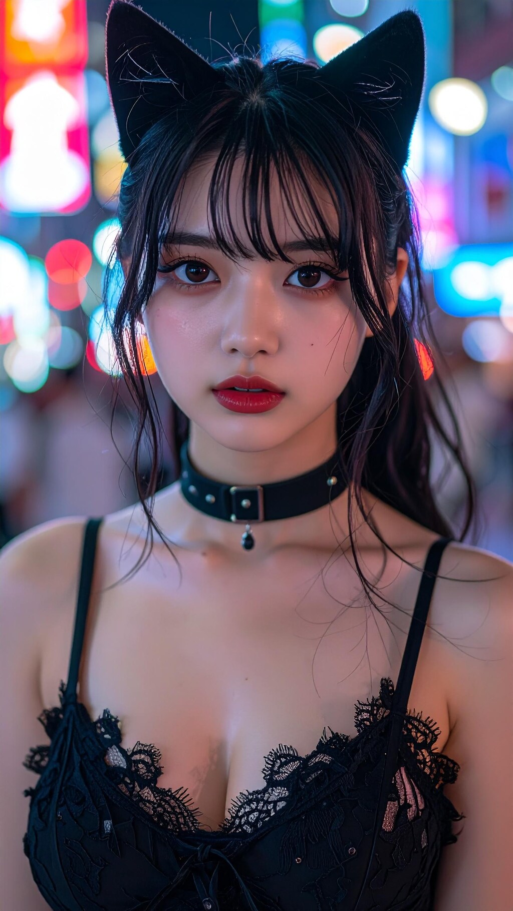 2025ハロウィンー黒猫&白猫ちゃんー