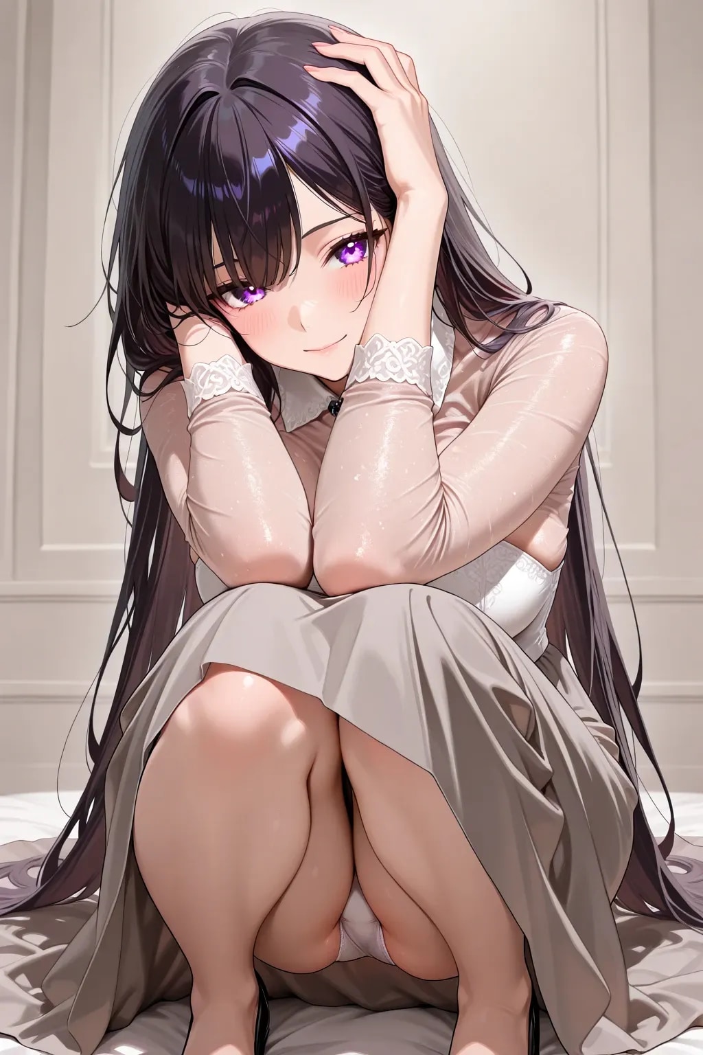 3枚:頭痛パンチラ