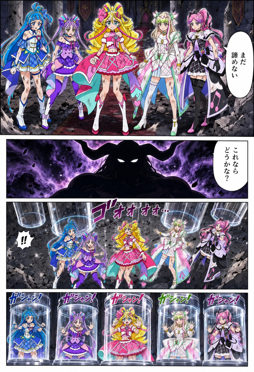 【リクエスト】プレジデントに敗北してブロンズ像となる◯イドル◯リキュア