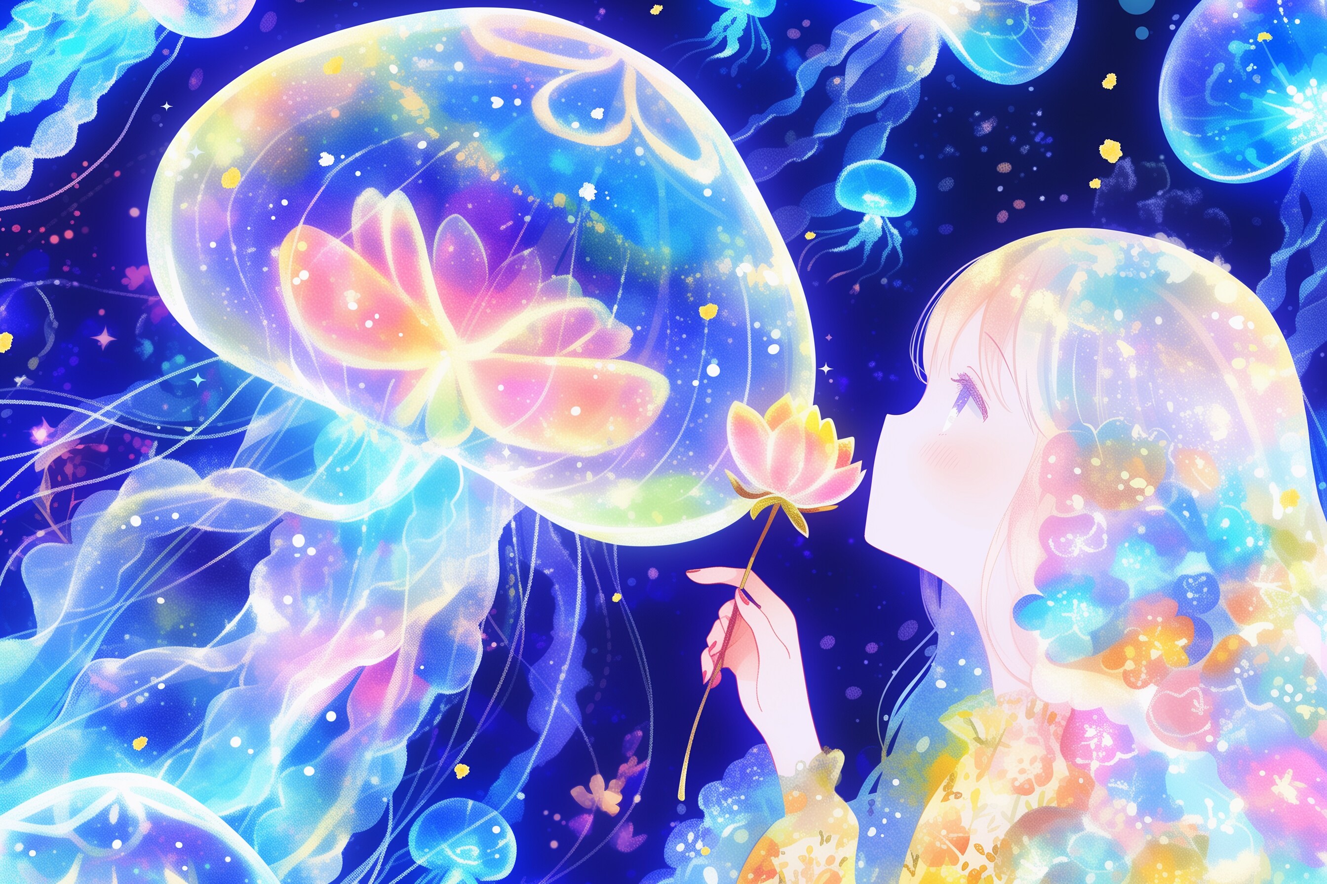 幻想クラゲアート