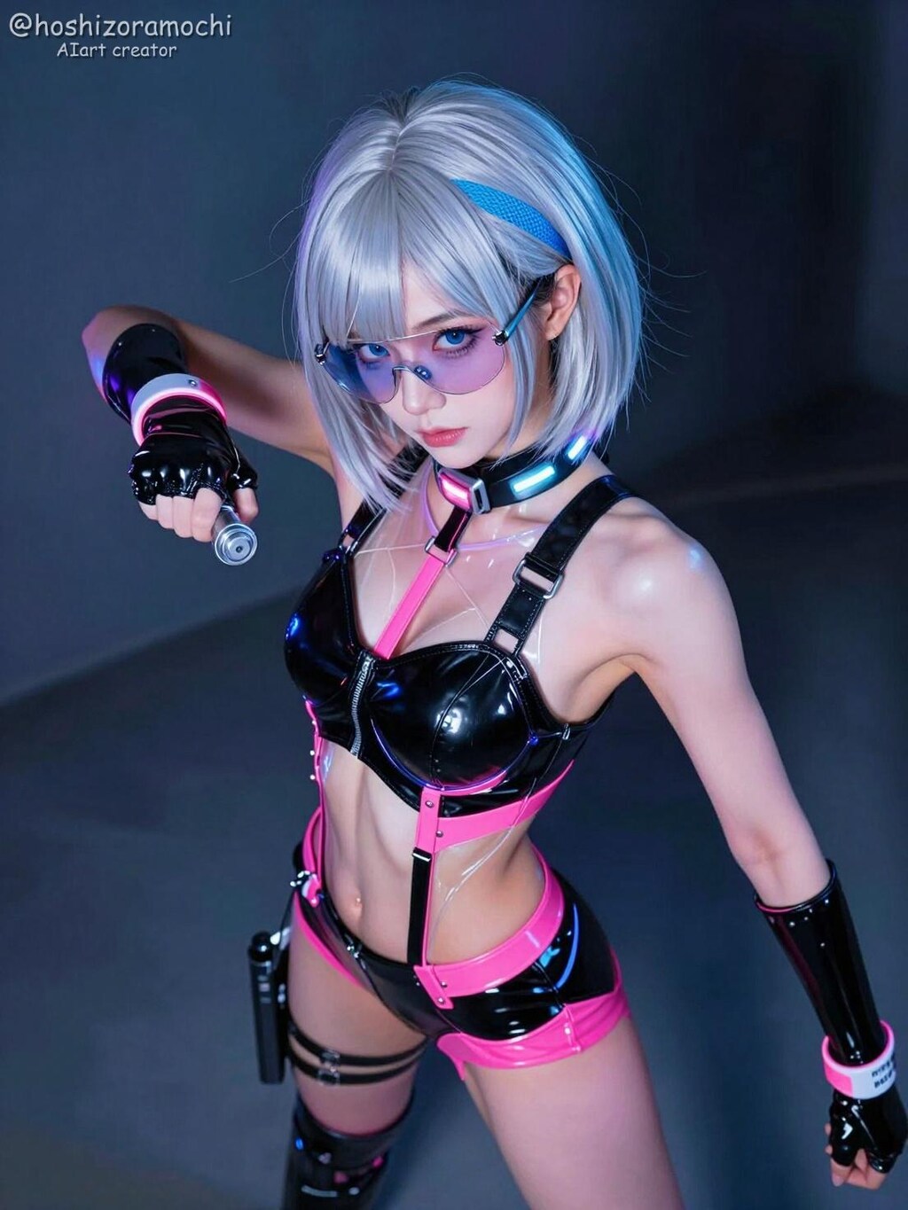 同人誌即売会のコスプレイヤー