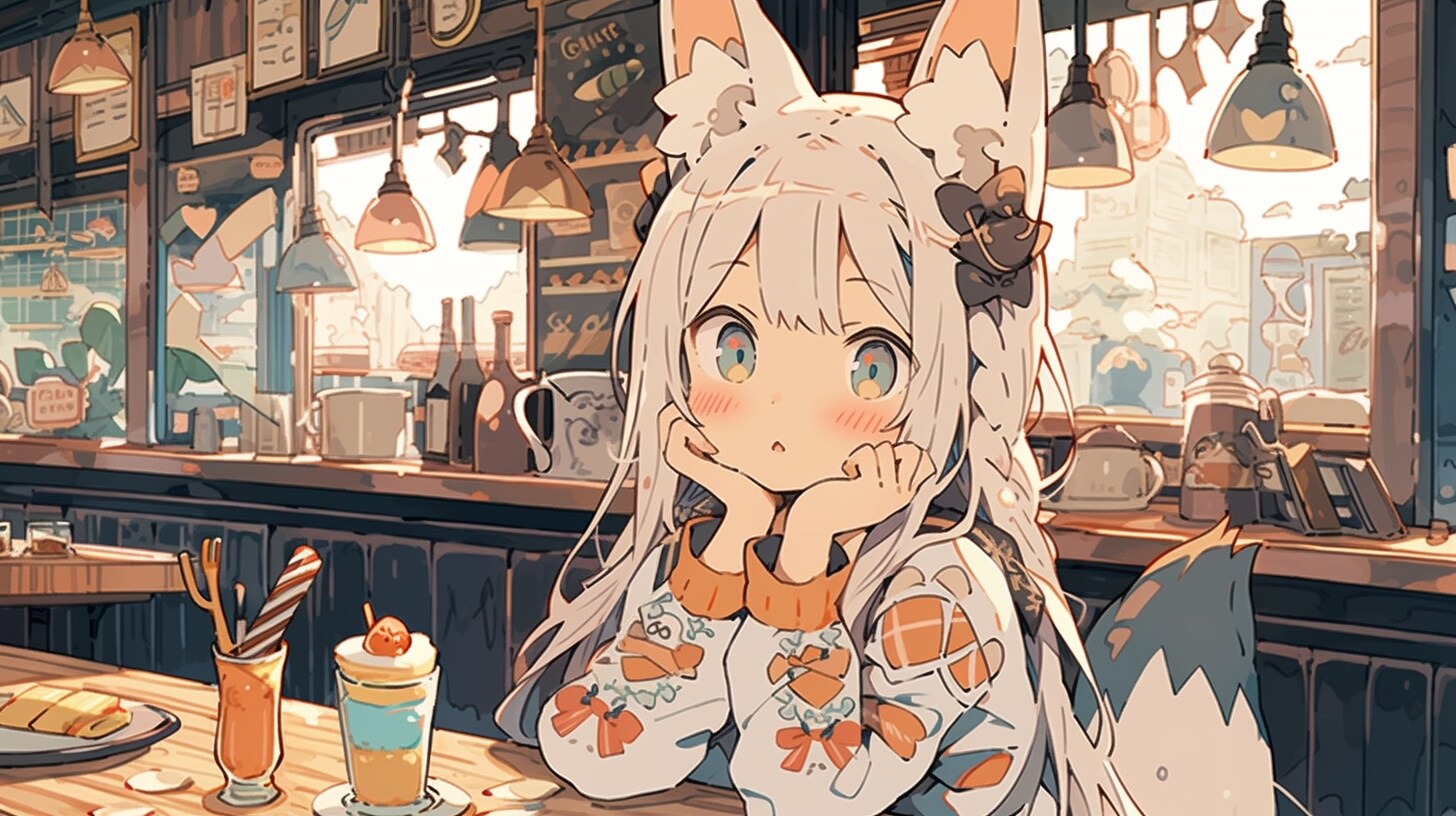 カフェでのひととき