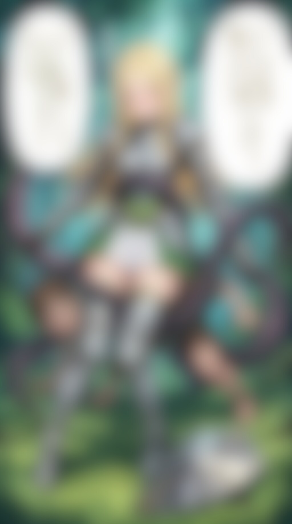 敵に捕まってしまうエルフ騎士団