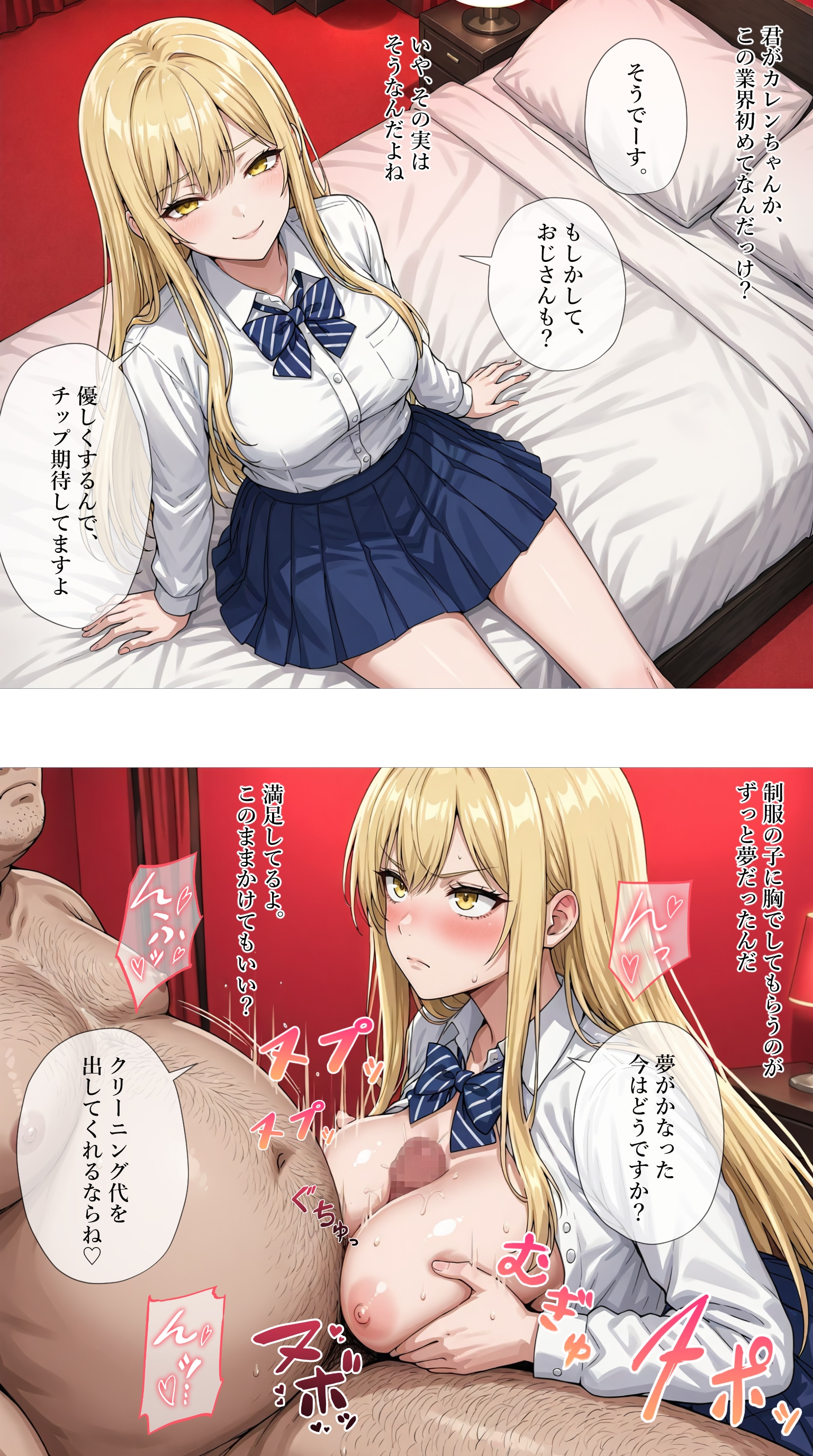 短期バイトをする一軍ギャルズ【黒咲カレン】編