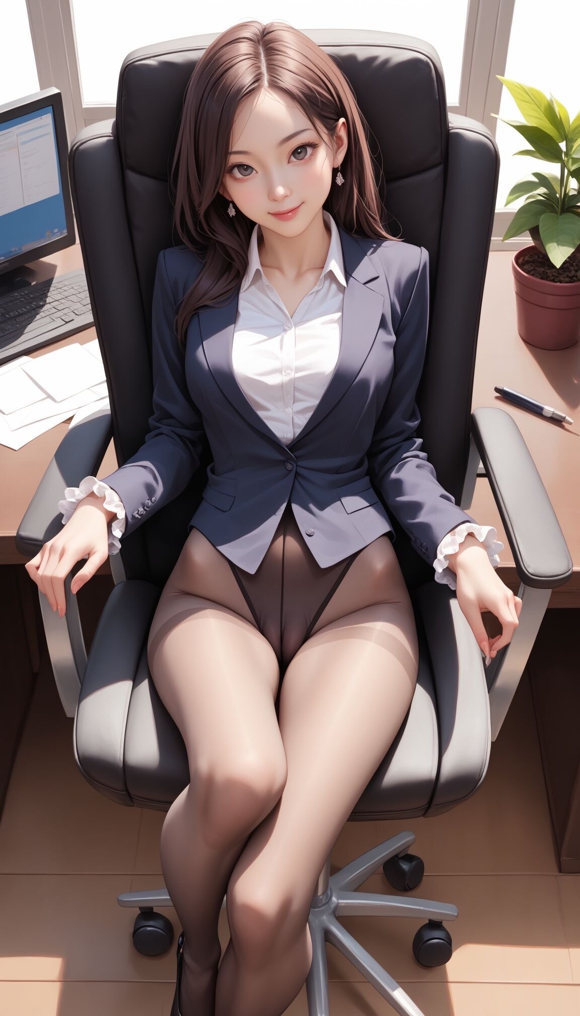 緊装世界『レオタードOL』 弍