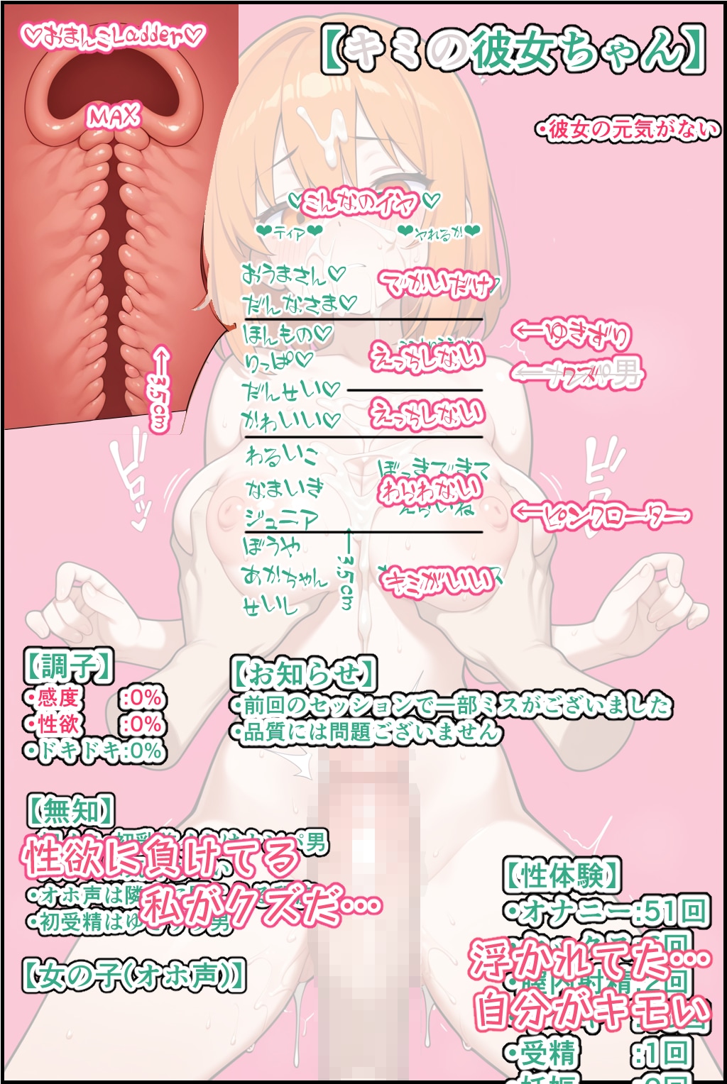 TRPGエロゲ「キミの彼女ちゃん」セッション8