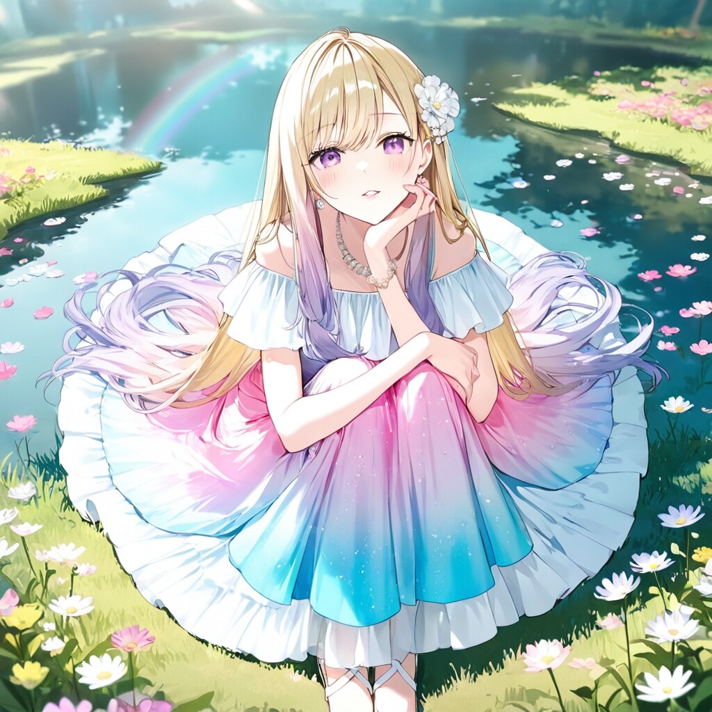 Rainbow-Dyed Dress(アナザーカット)