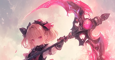 武器と少女。