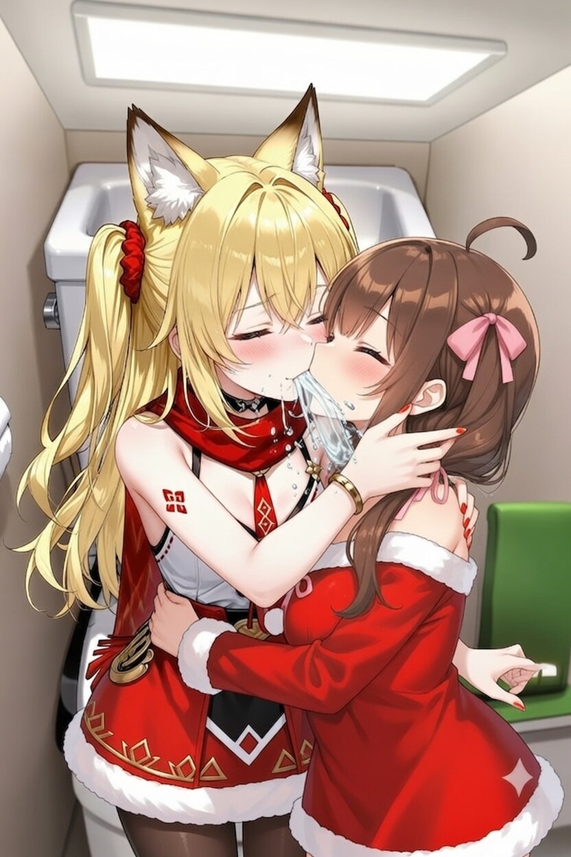 ミラさんと魔理沙さん　ドバドバ