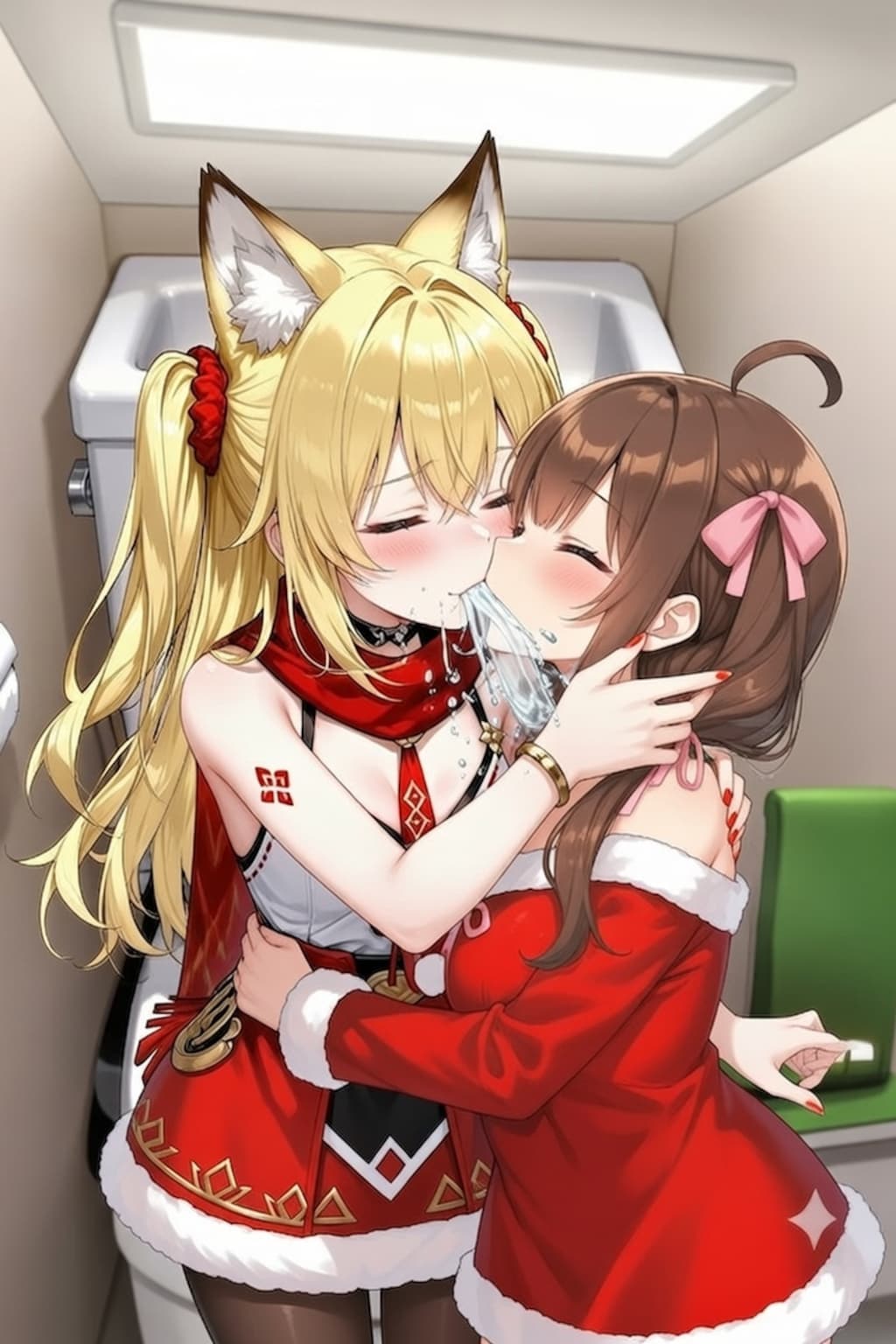 ミラさんと魔理沙さん　ドバドバ