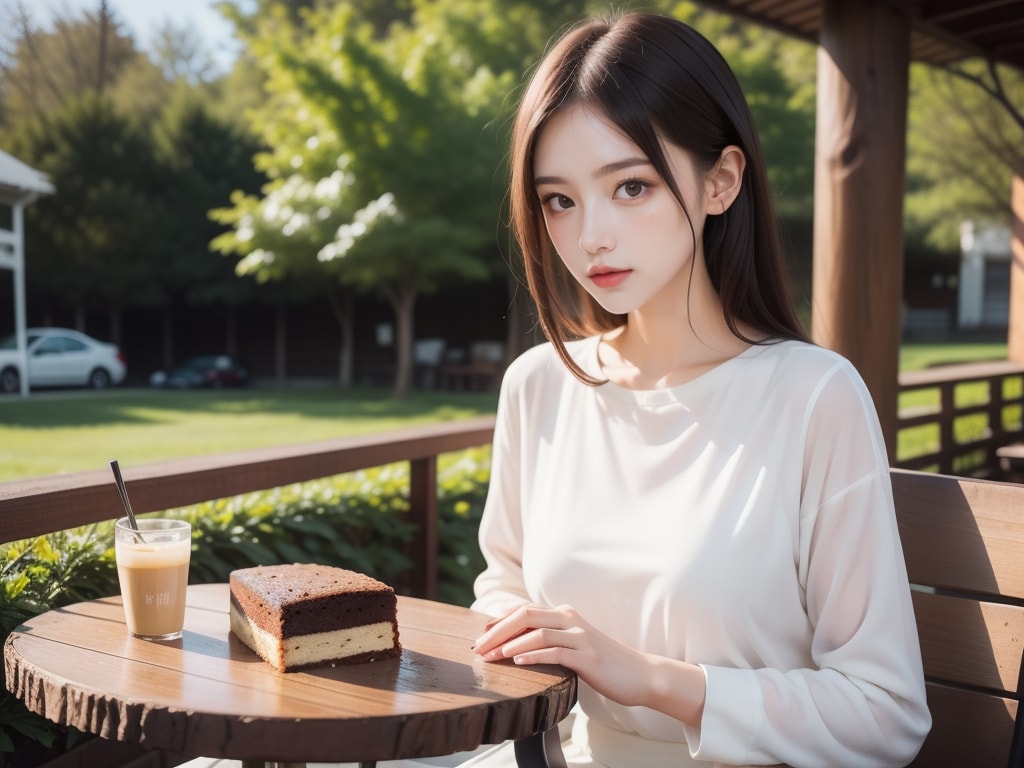 午後のカフェテラス