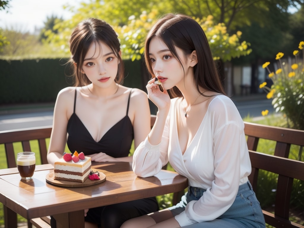 午後のカフェテラス