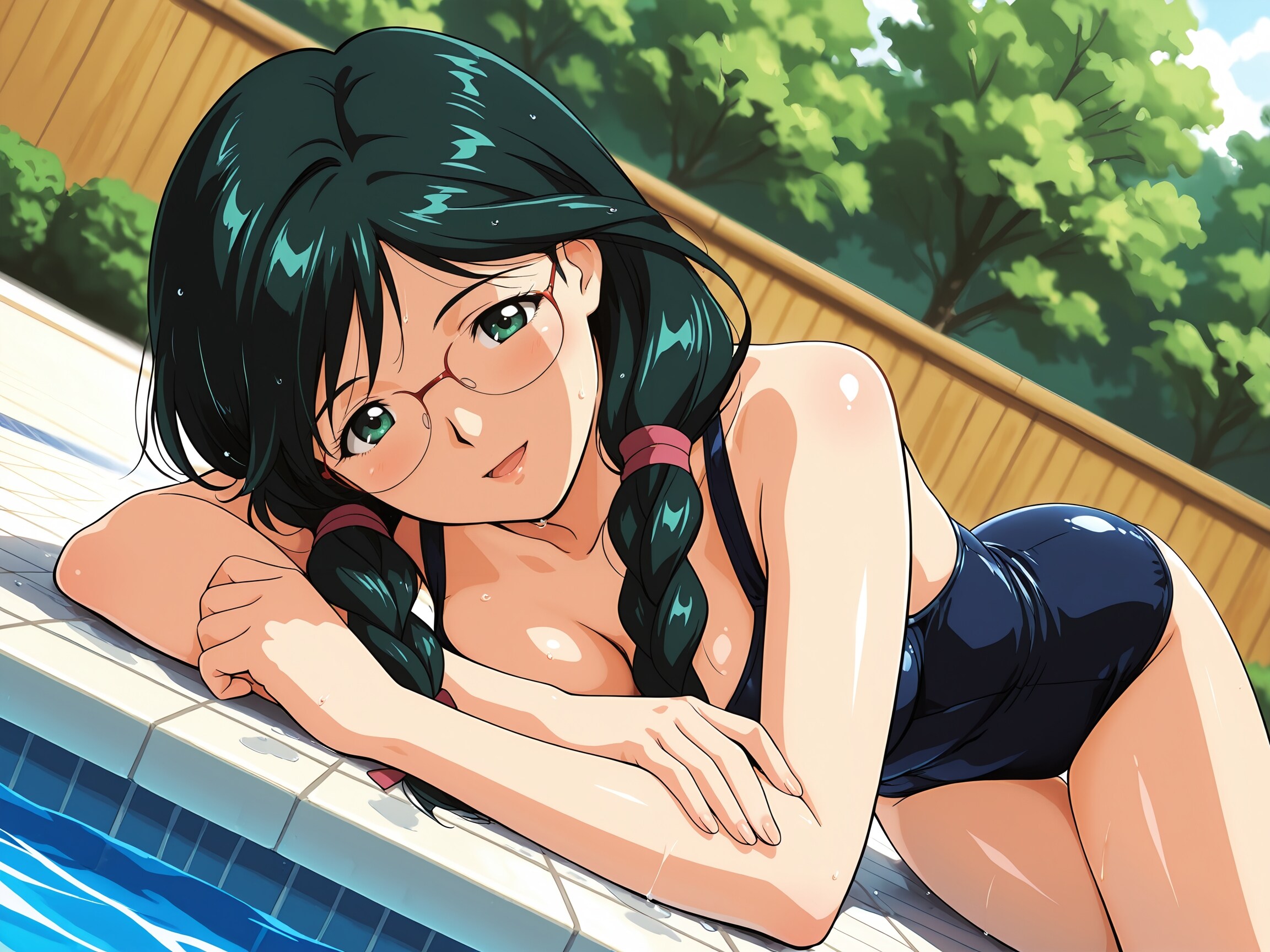 【スーパーリアル麻雀PⅥ】来宮ゆかり：一緒にプール