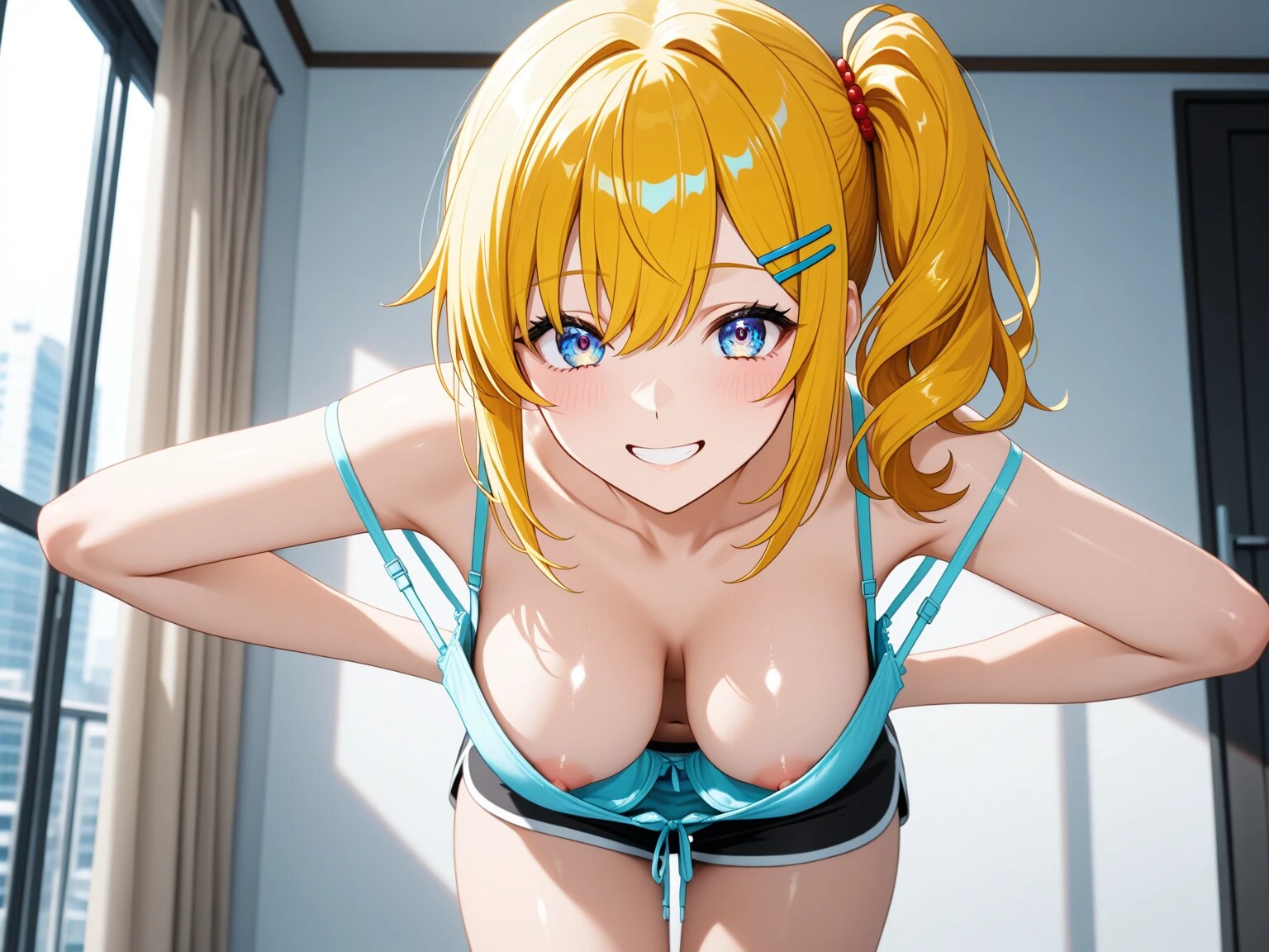 18枚:エッチしよっていう時の胸チラ