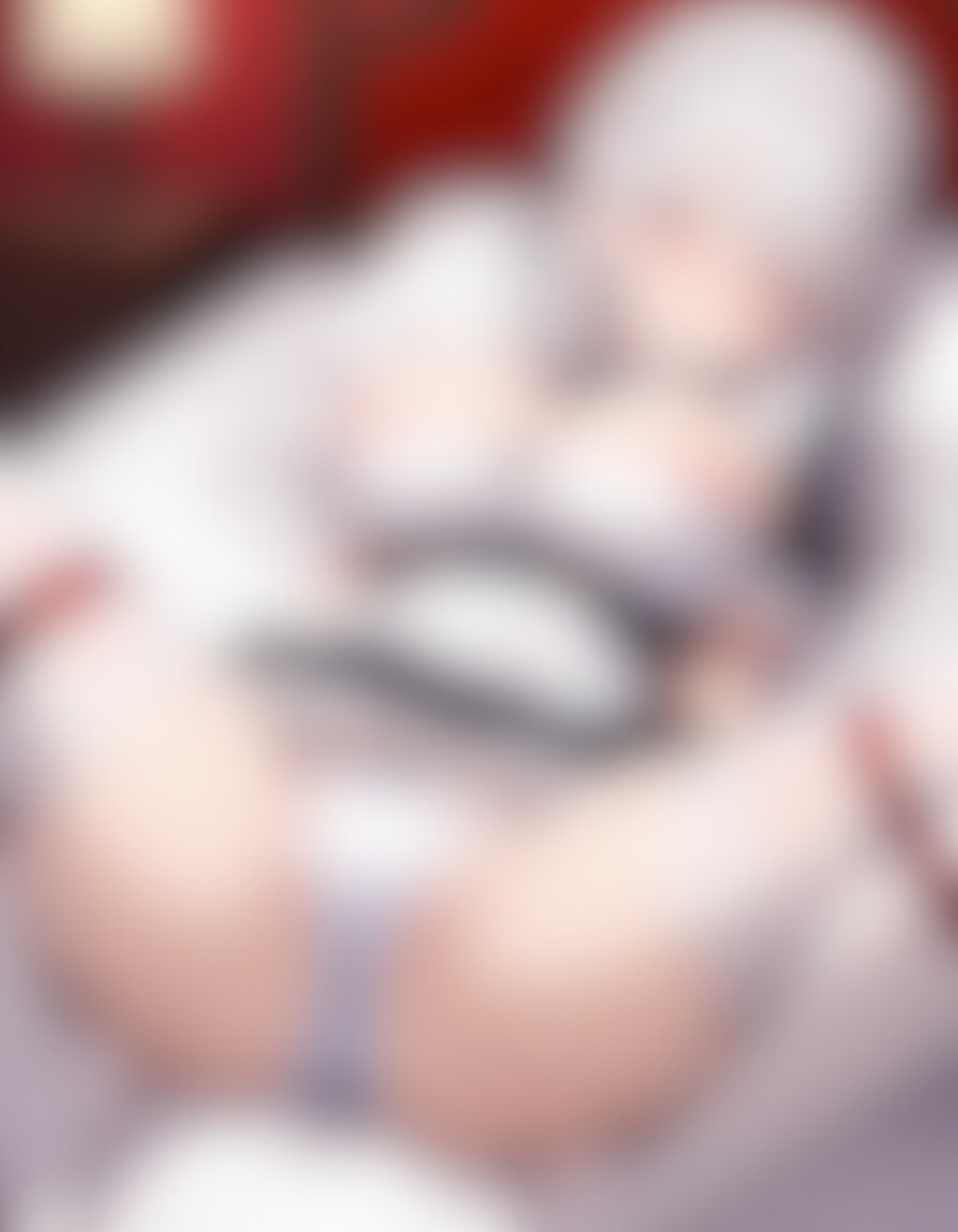 清楚系エロメイドをおしおき調教