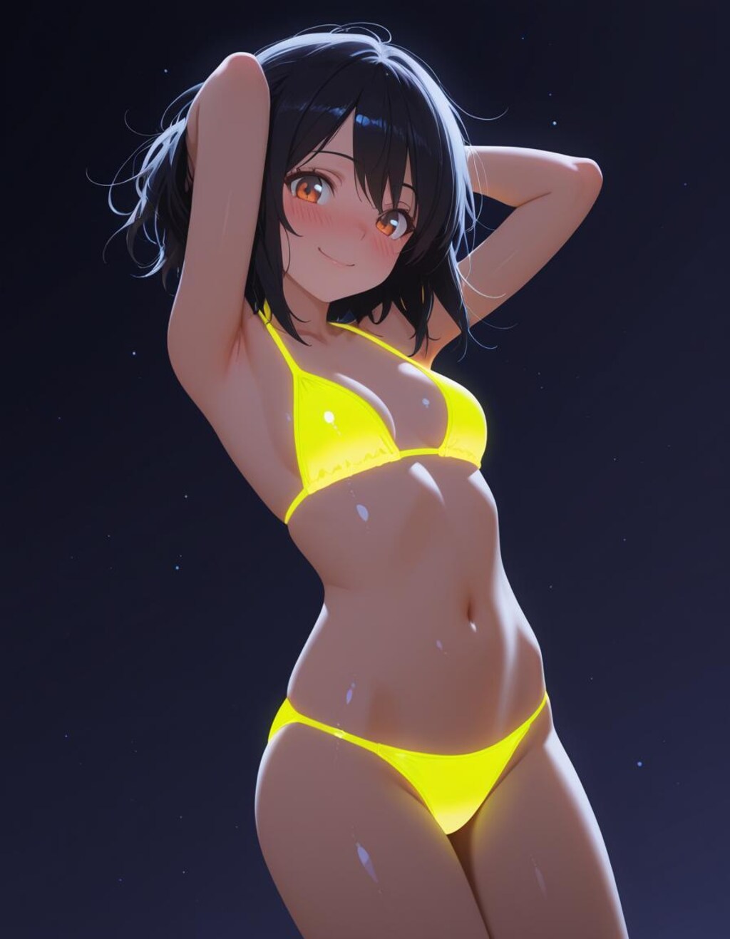 ネオンカラー水着集