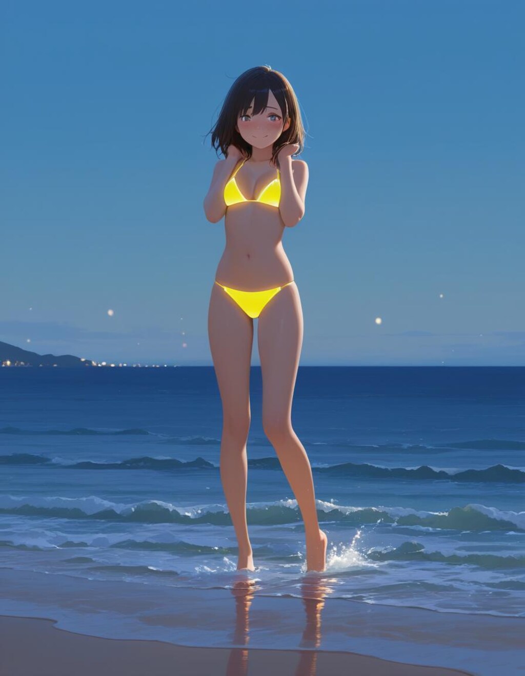 ネオンカラー水着集