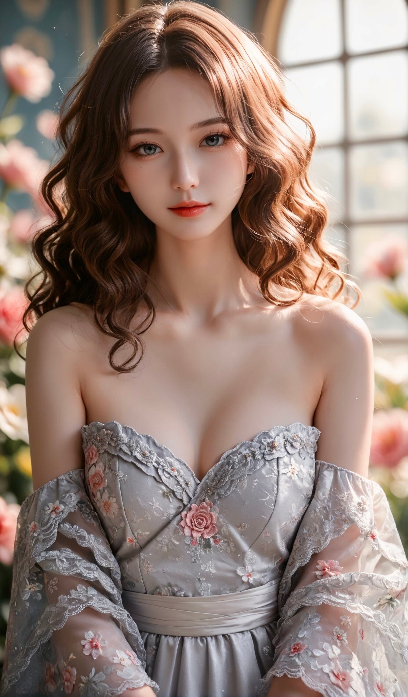 麗艶花姿
