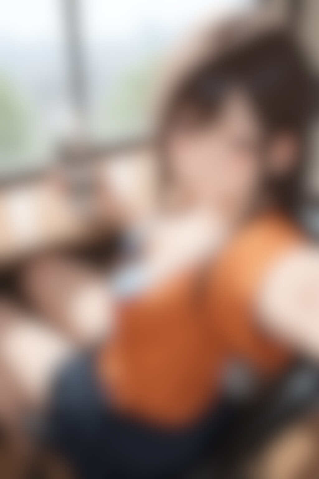 40枚:自撮りで胸チラ