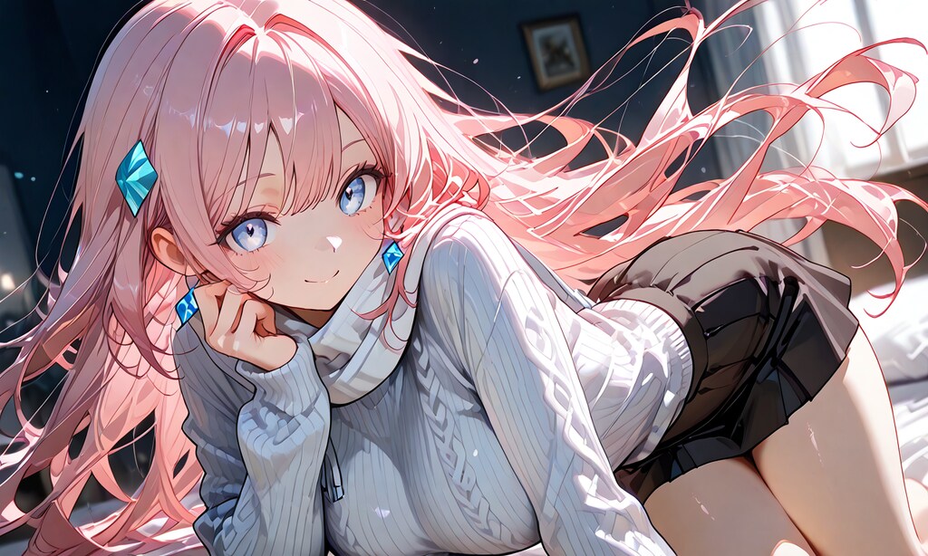 マフラー女子