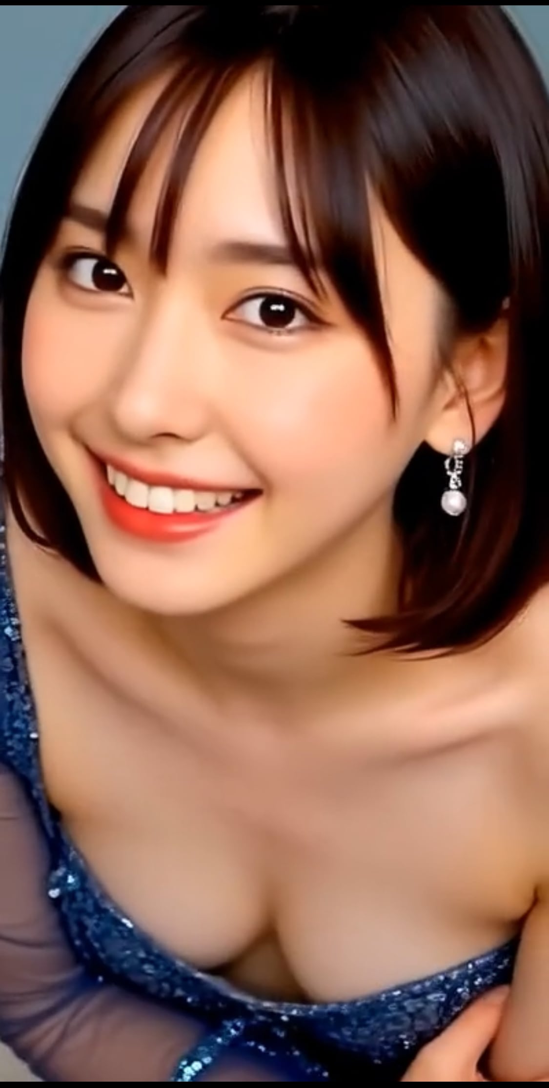 新垣結衣風　美乳おっぱい