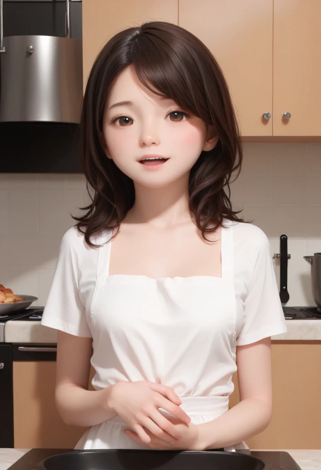 ママが料理教室で･･･