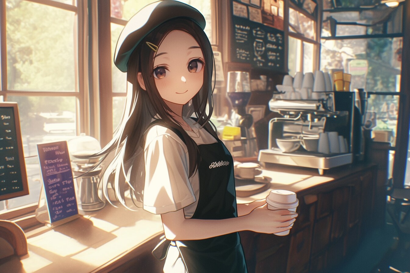 カフェのお姉さん☕✨204～210