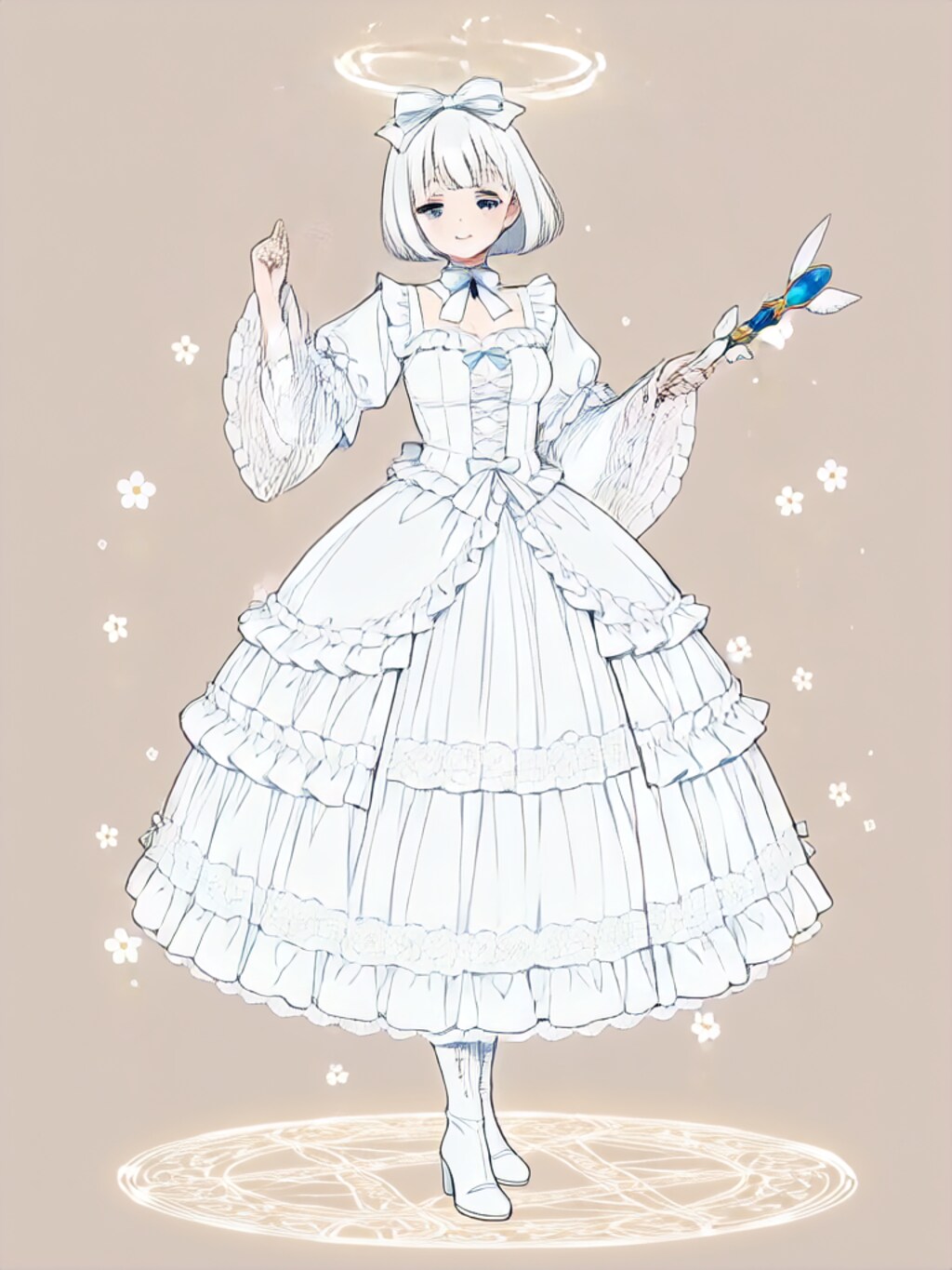 変身！真帆少女 光莉【パラパライラスト４０】